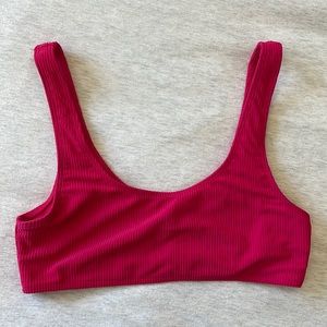 Frankie's Bikini Top - Hot Pink